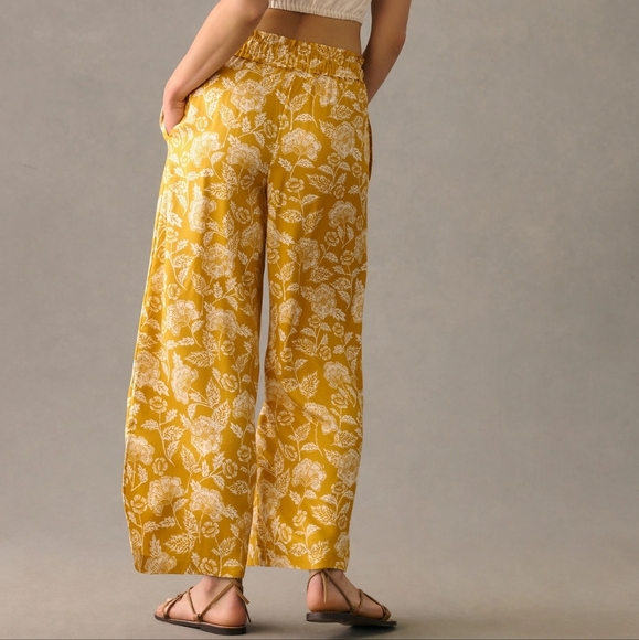 Anthropologie Wide Leg Pull on Pants Small - Picture 2 of 13